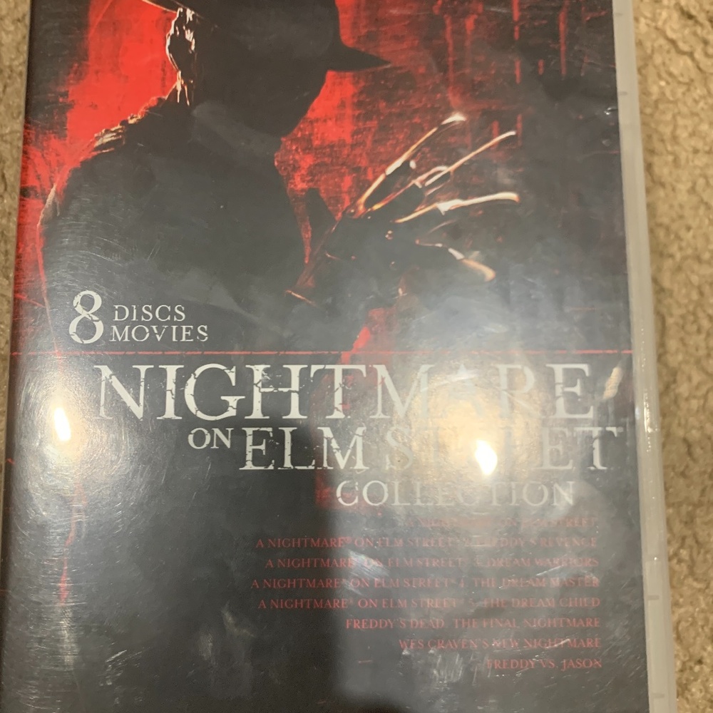 Nightmare on elm street 8 movie box